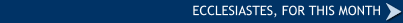 Ecclesiastes